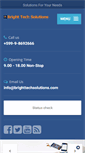 Mobile Screenshot of brighttechsolutions.com