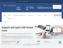 Tablet Screenshot of brighttechsolutions.com